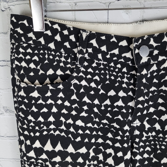 STELLA MCCARTNEY | heart print ankle zip skinny jeans - Picture 3 of 14